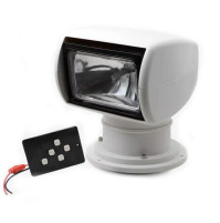 Marine Halogen Light  -simple control  -100 Watt - White Casing - Emmitt Color: White - 24 Volts - WK-W100HS24V -AZLED